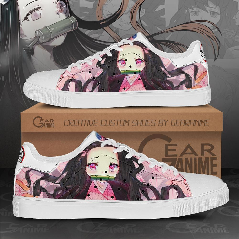 Nezuko Skate Shoes Custom Anime Sneakers