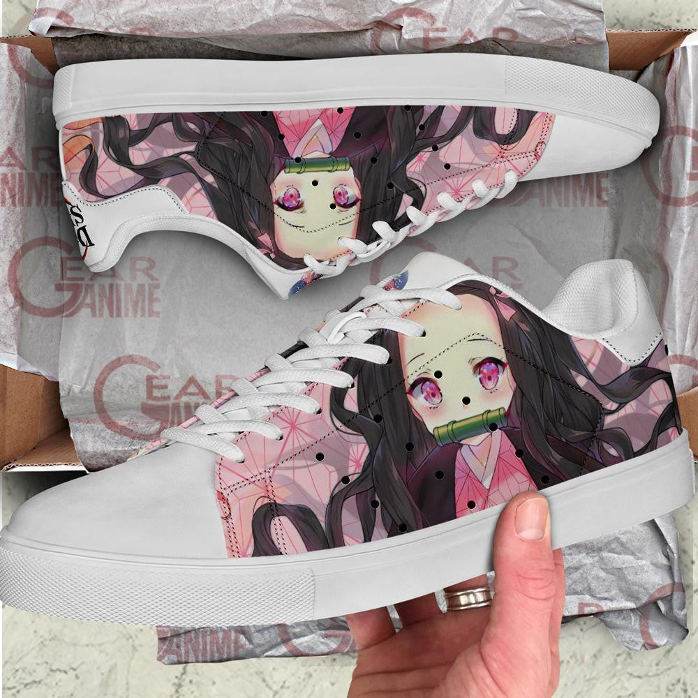 Nezuko Skate Shoes Custom Anime Sneakers