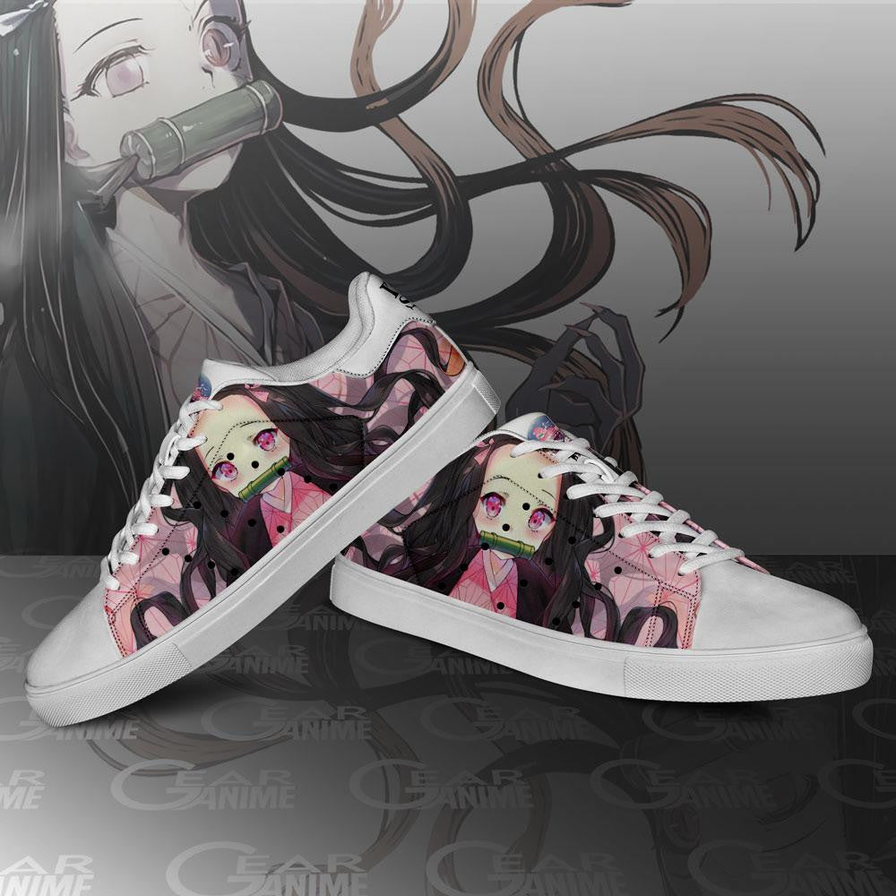 Nezuko Skate Shoes Custom Anime Sneakers