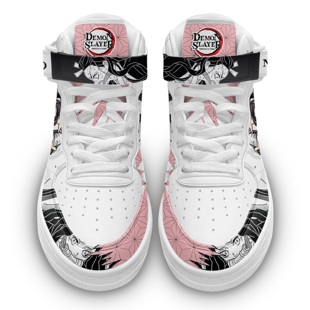 Nezuko Sneakers Mid Custom Anime Mix Manga