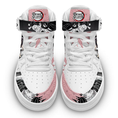 Nezuko Sneakers Mid Custom Anime Mix Manga