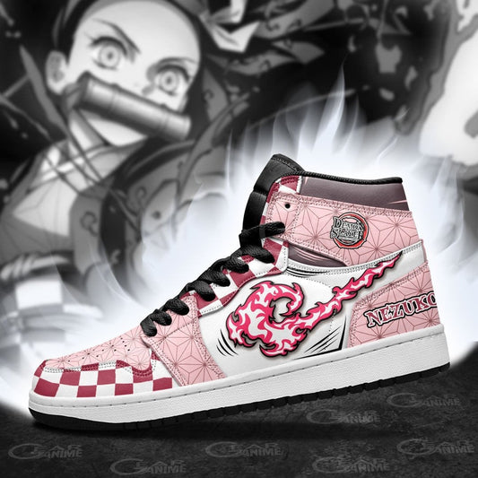 Nezuko's Blood Demon Art Sneakers Anime