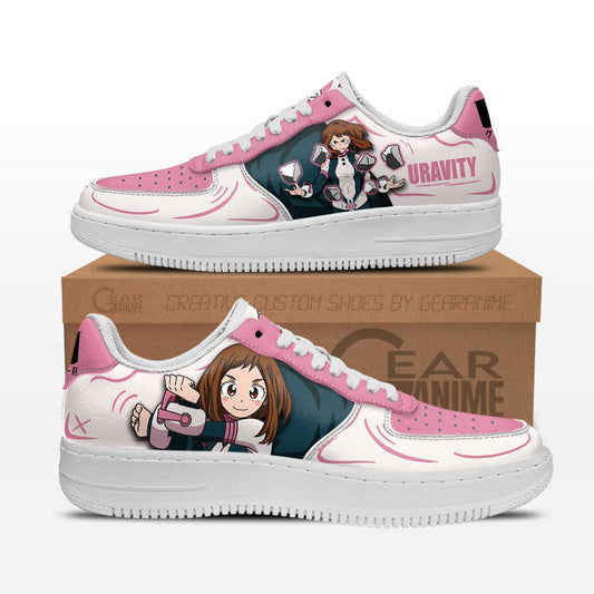 Ochaco Uraraka Sneakers Custom Anime Shoes