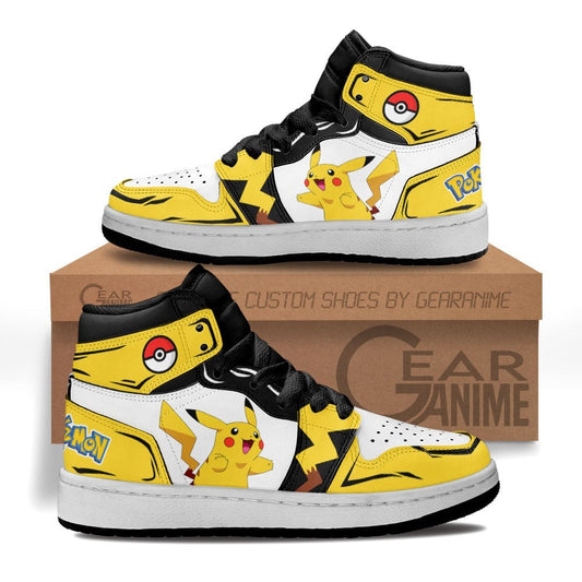 Pikachu J1 Sneakers Anime Custom Shoes