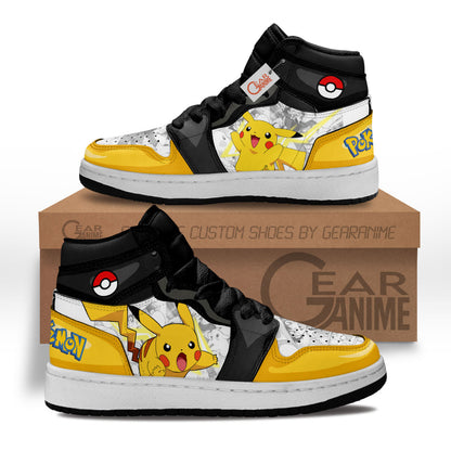 Pikachu Shoes Manga Anime Custom Sneakers MV2703