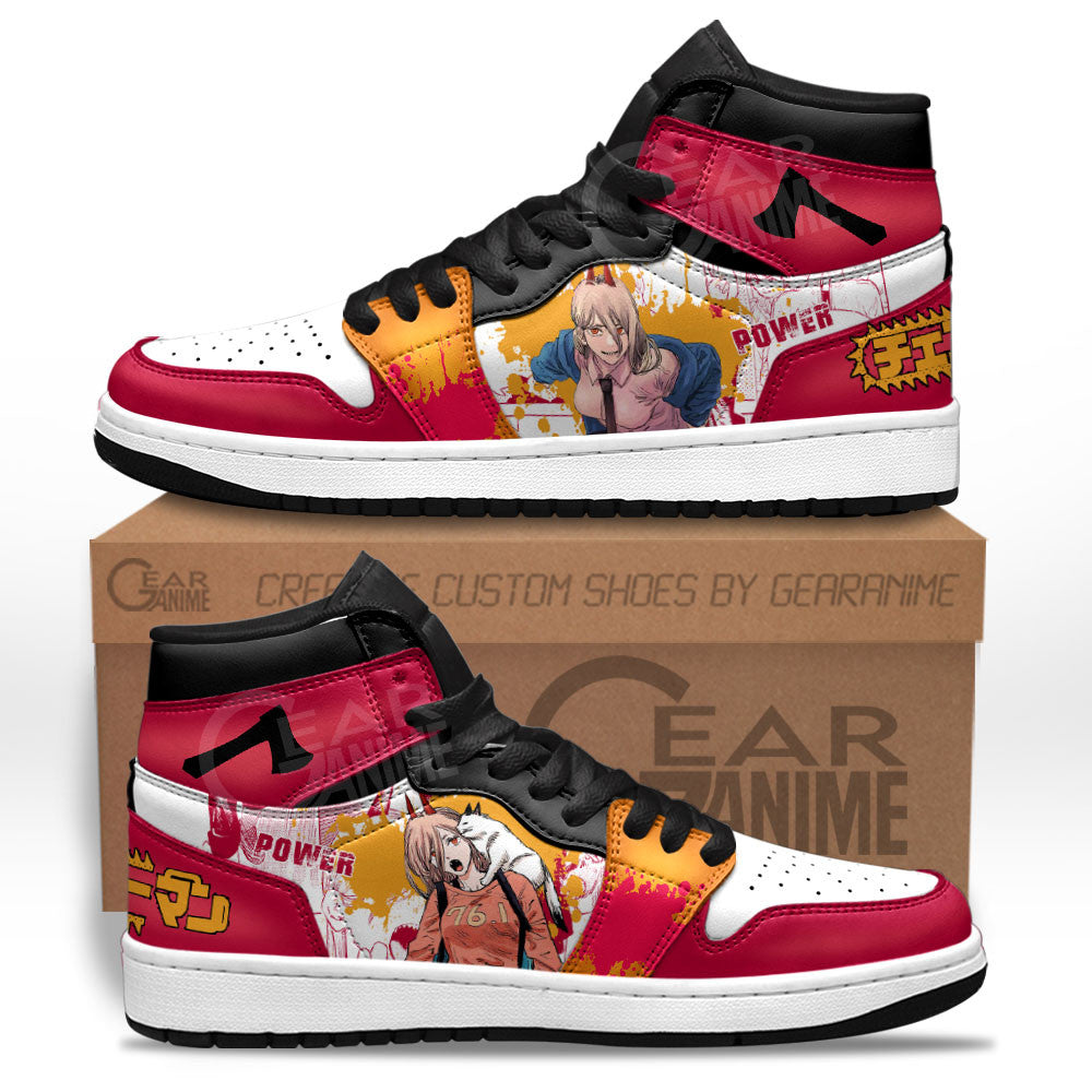 Power Sneakers Custom Anime Shoes