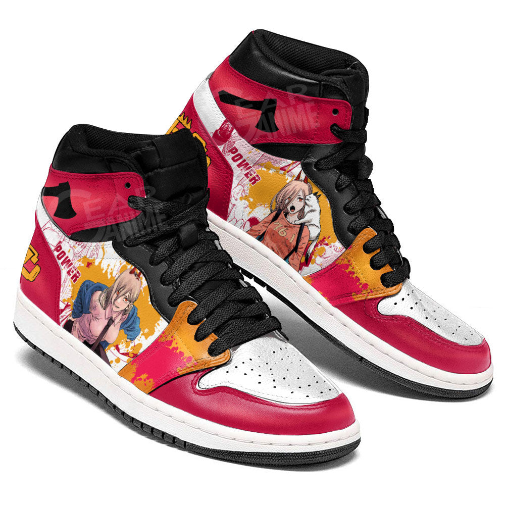 Power Sneakers Custom Anime Shoes