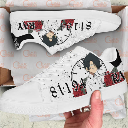 Ray 81194 Skate Sneakers Custom The Promised Neverland Anime Shoes