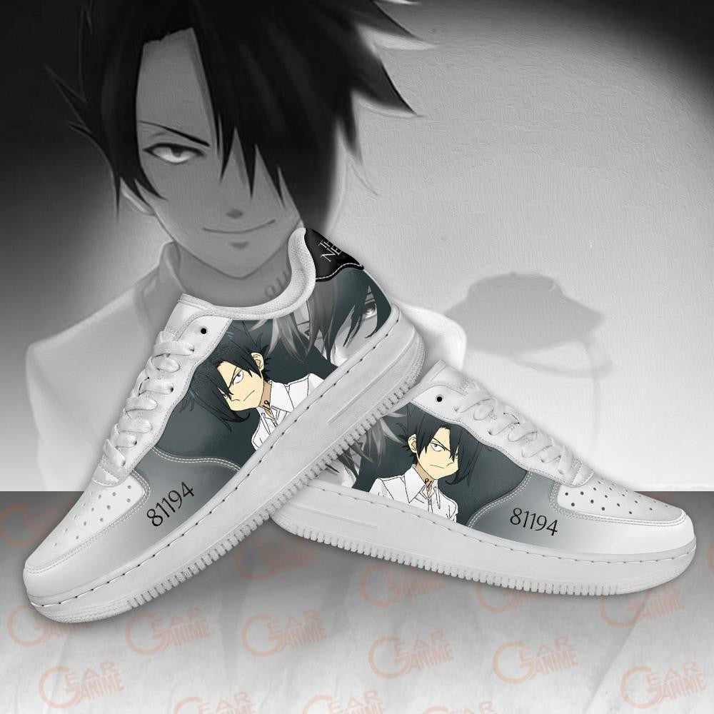 Ray The Promised Neverland Sneakers Custom Anime Shoes For Fans