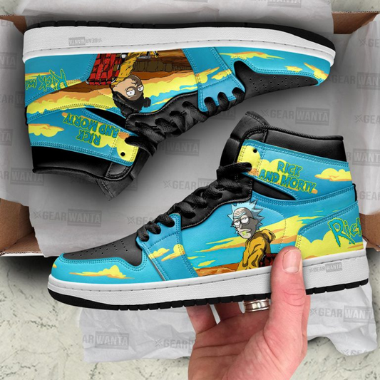 Rick and Morty Crossover Breaking Bad JD Shoes