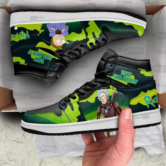 Rick and Morty Crossover Star Wars JD Shoes