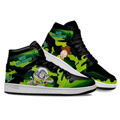 Rick and Morty Crossover Toy Story JD Shoes