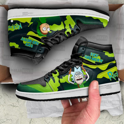 Rick and Morty Crossover Zelda JD Shoes