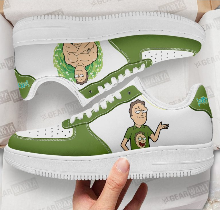 Rick and Morty Jerry Smith AF1 Low Shoes