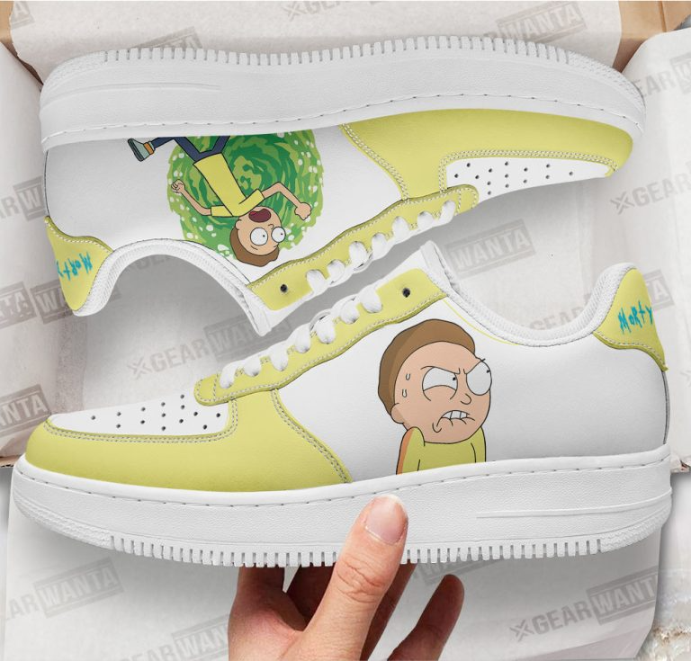 Rick and Morty Morty Smith AF1 Low Shoes