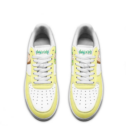 Rick and Morty Morty Smith AF1 Low Shoes