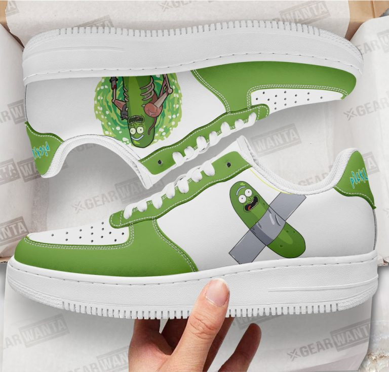 Rick and Morty Pickle Rick AF1 Low Shoes