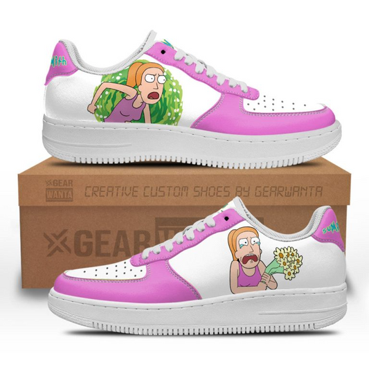 Rick and Morty Summer Smith AF1 Low Shoes