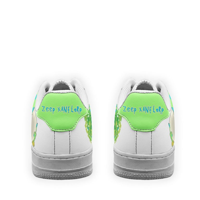 Rick and Morty Zeep Xanflorp AF1 Low Shoes