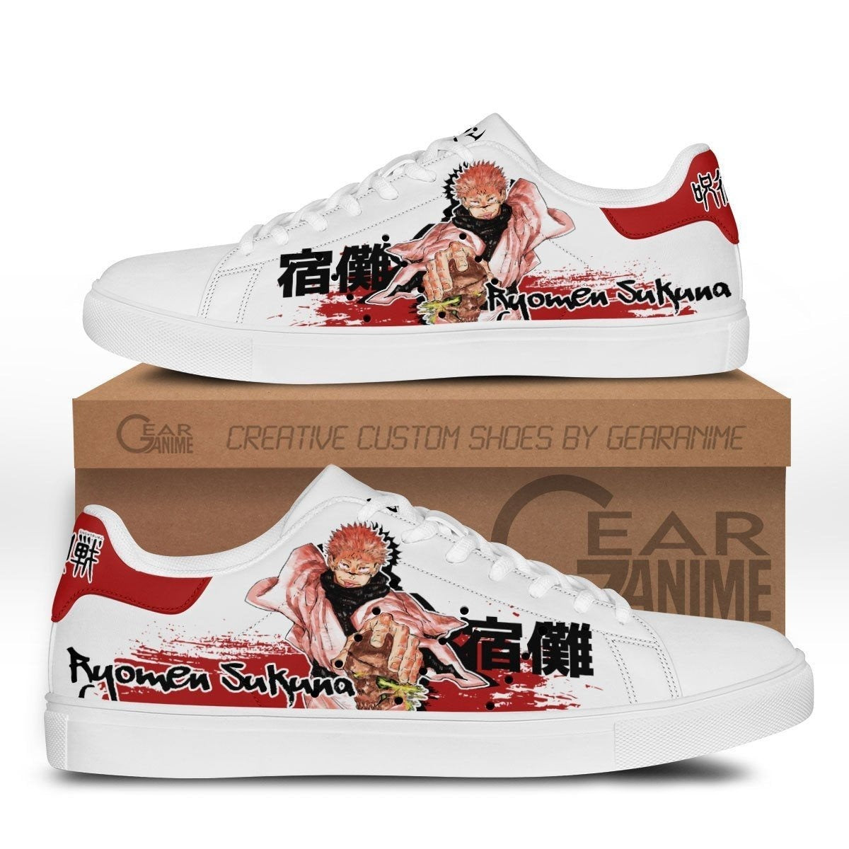 Ryomen Sukuna Stan Shoes MV1210