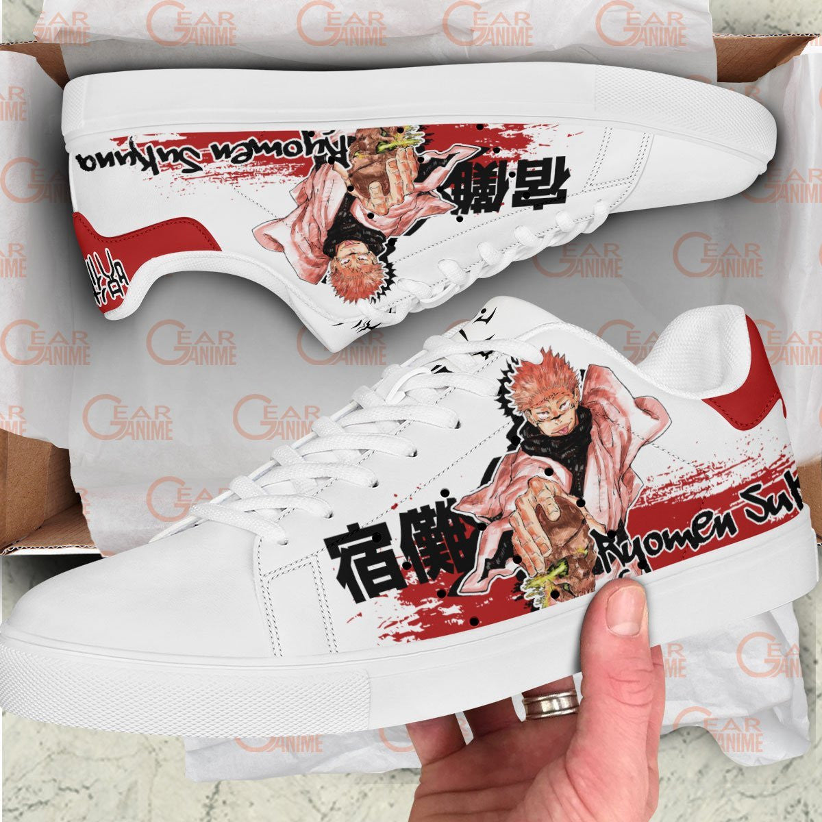 Ryomen Sukuna Stan Shoes MV1210