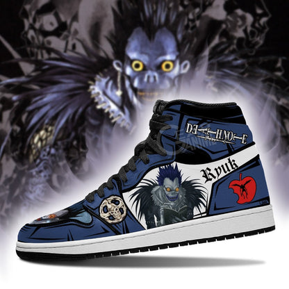 Ryuk Sneakers Custom Dnote Anime Shoes Fan