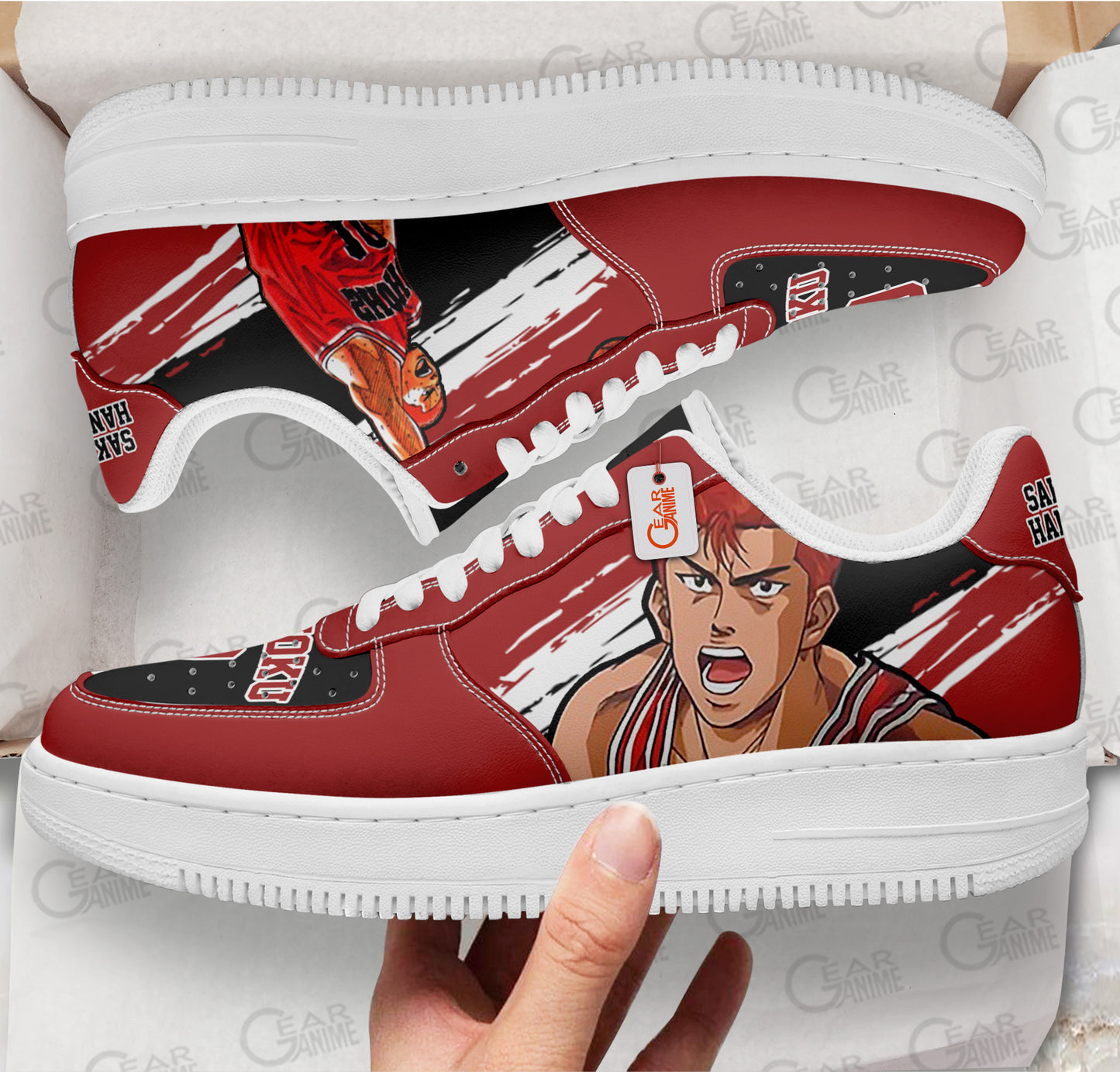 Sakuragi Hanamichi Shoes Anime Air Sneakers