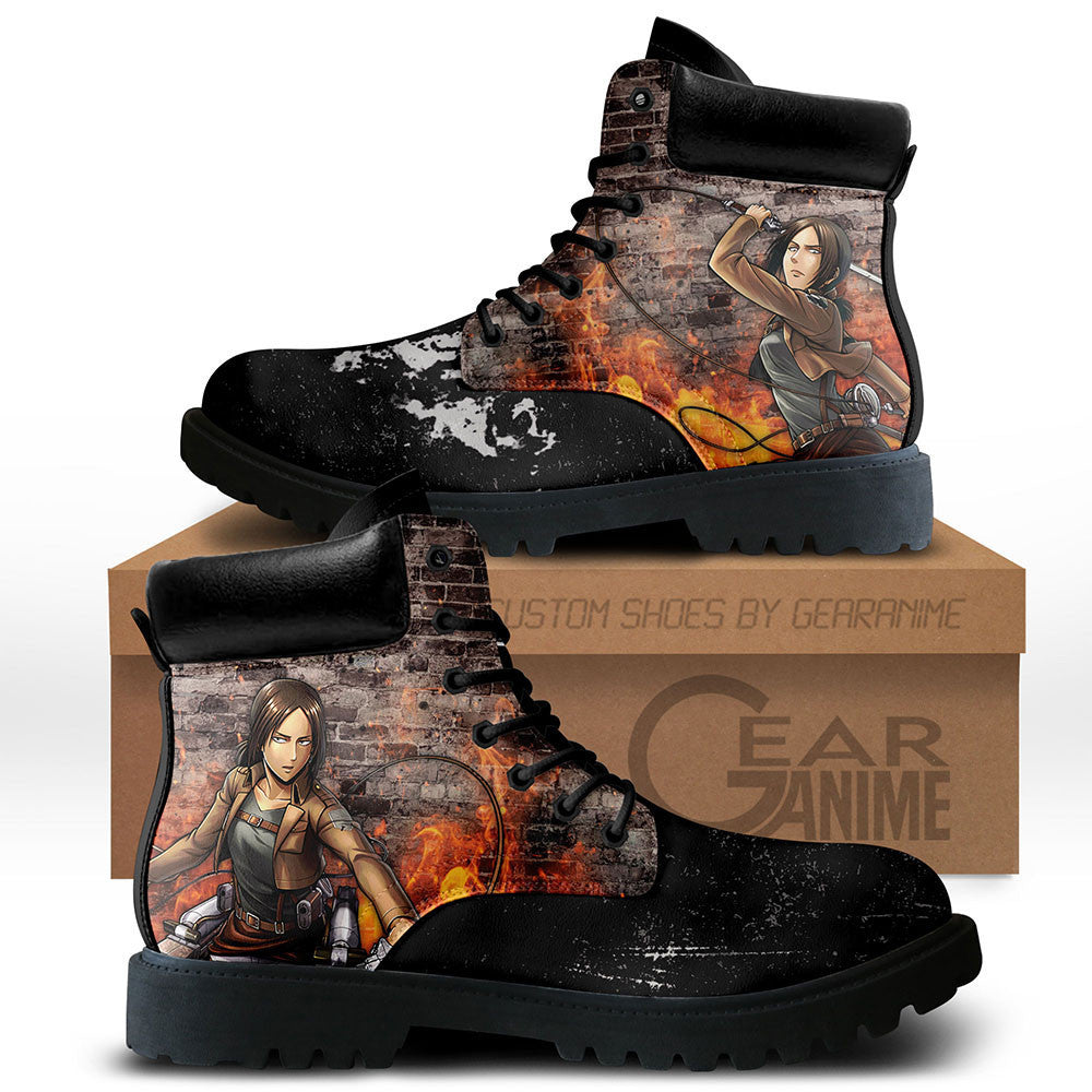 Shingeki Ymir Boots Shoes Anime Custom