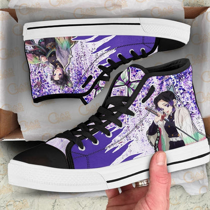 Shinobu High Top Shoes Wisteria