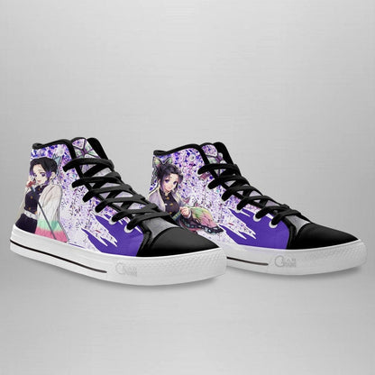 Shinobu High Top Shoes Wisteria