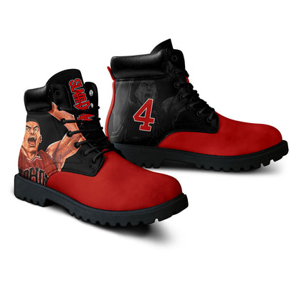 Slam Dunk Akagi Takenori Boots Shoes Anime Custom NTT211