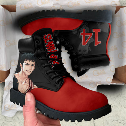 Slam Dunk Hisashi Mitsui Boots Shoes Anime Custom NTT211