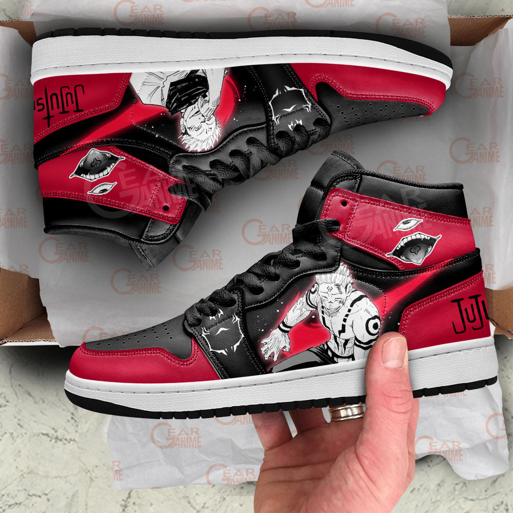 Sukuna Sneakers Jujutsu Kaisen Custom Anime Shoes