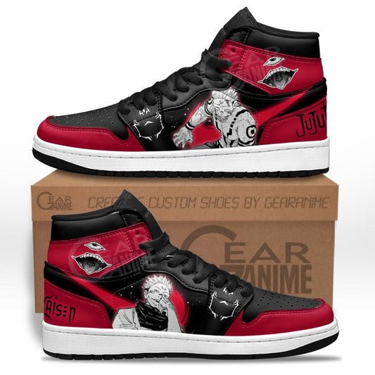 Sukuna Sneakers Jujutsu Kaisen Custom Anime Shoes