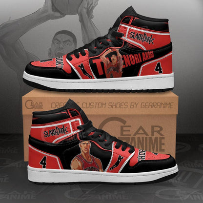 Takenori Akagi Sneakers Custom Anime Slam Dunk Shoes