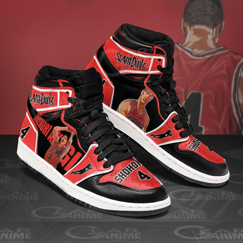 Takenori Akagi Sneakers Custom Anime Slam Dunk Shoes