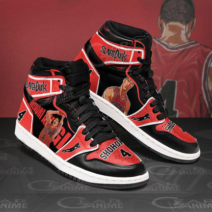 Takenori Akagi Sneakers Custom Anime Slam Dunk Shoes