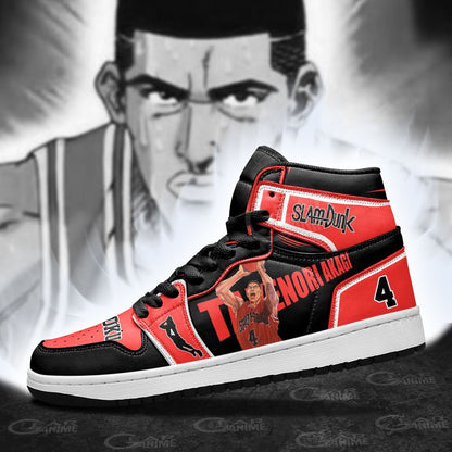 Takenori Akagi Sneakers Custom Anime Slam Dunk Shoes