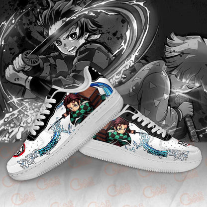 Tanjiro And Zenitsu Sneakers Breathing Form Anime Shoes