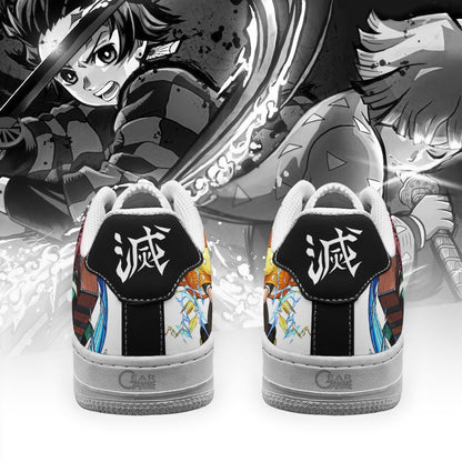 Tanjiro And Zenitsu Sneakers Breathing Form Anime Shoes