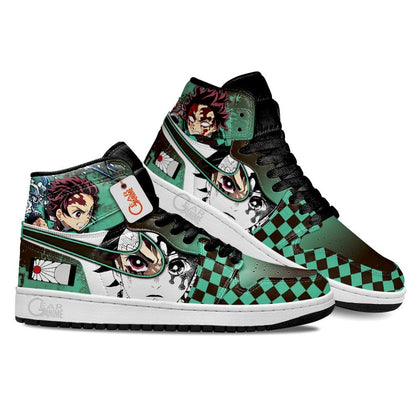 Tanjiro Anime Shoes Custom Sneakers