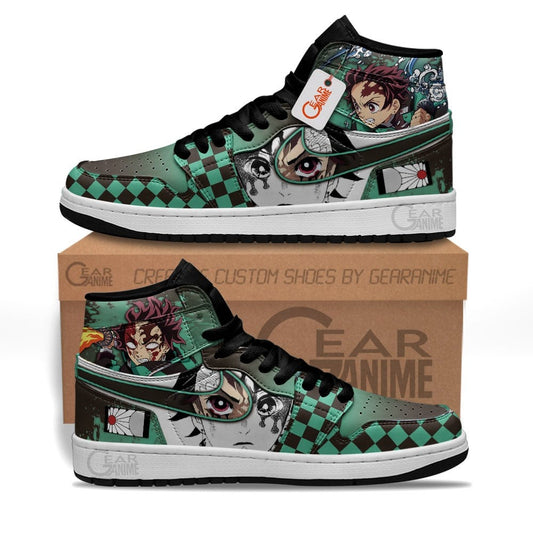 Tanjiro Anime Shoes Custom Sneakers