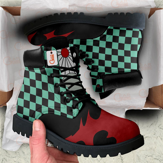 Tanjiro Boots Anime Shoes Costume Style