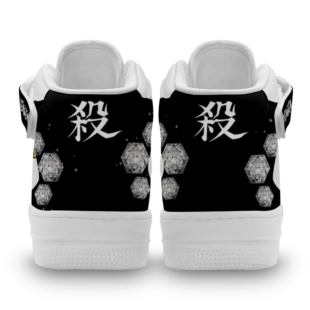 Tengen Uzui Sneakers Air Mid Custom Anime Shoes