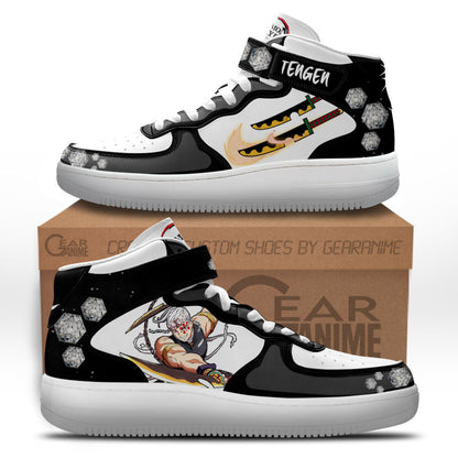 Tengen Uzui Sneakers Air Mid Custom Anime Shoes