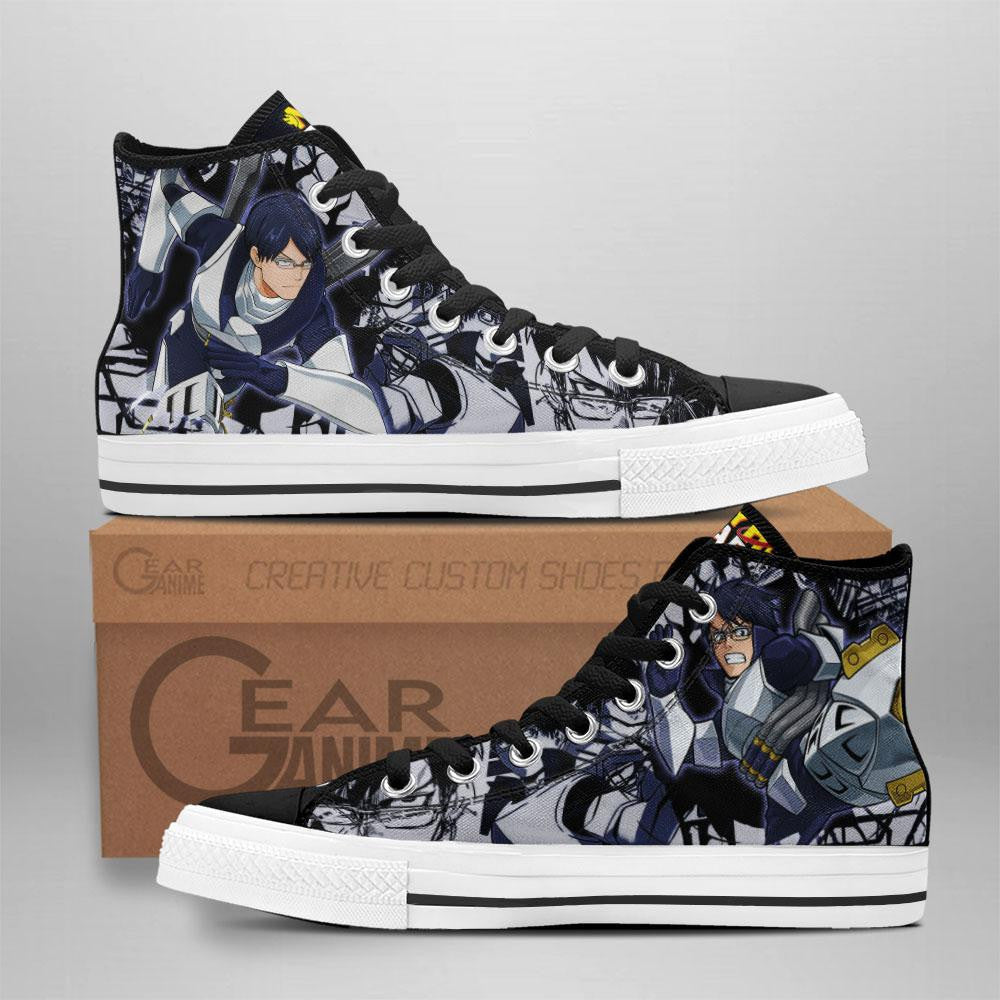 Tenya Iida High Top Shoes Custom Anime Sneakers