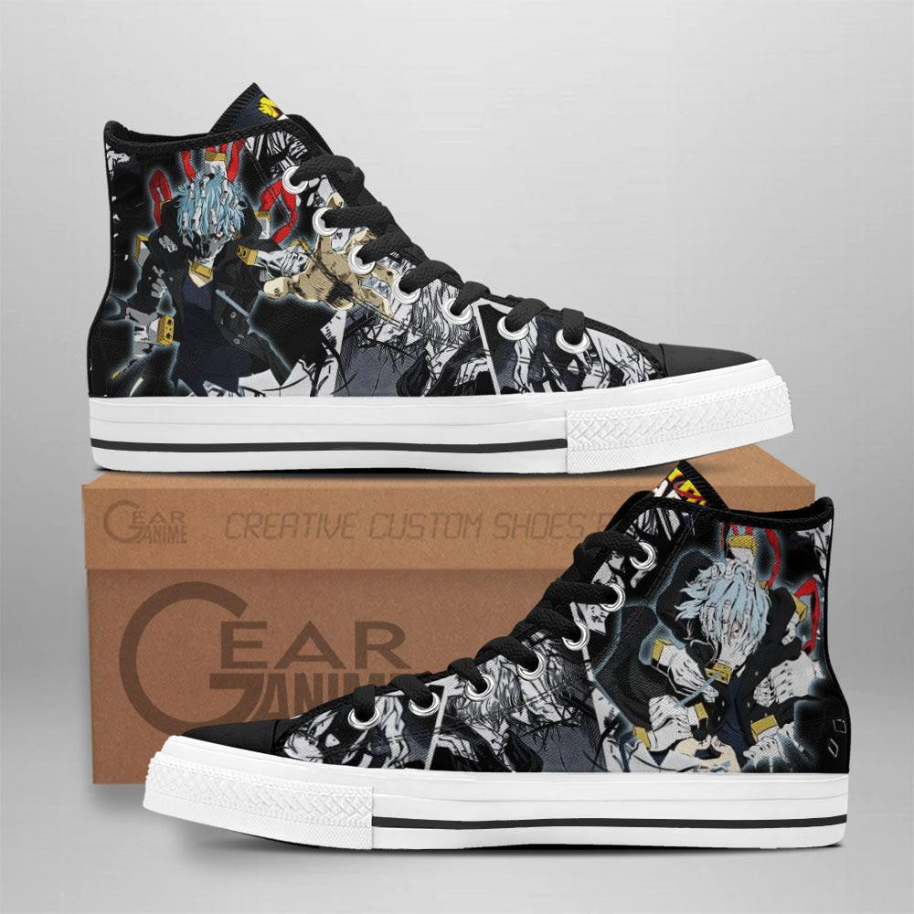 Tomura Shigaraki High Top Shoes Custom Anime Sneakers