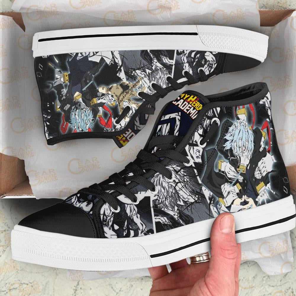 Tomura Shigaraki High Top Shoes Custom Anime Sneakers