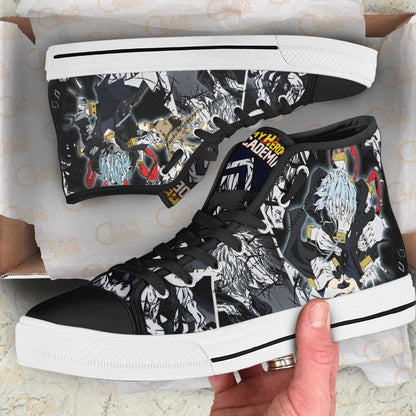 Tomura Shigaraki High Top Shoes Custom Anime Sneakers