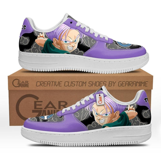 Trunks Kid Sneakers Air Mid Custom Dragon Ball Anime Shoes Mix Manga